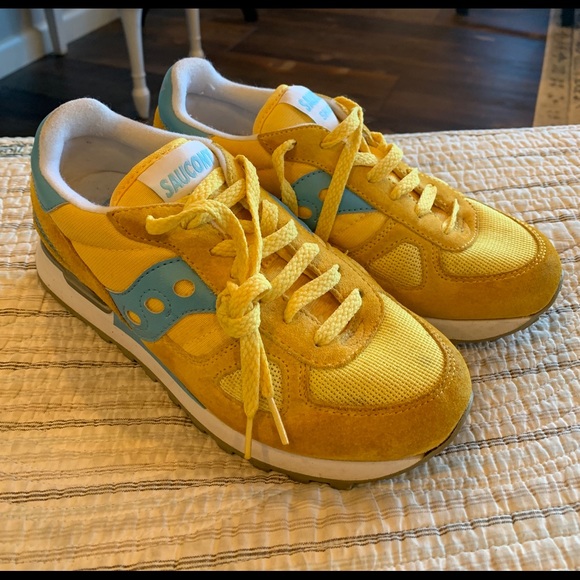saucony shadow yellow